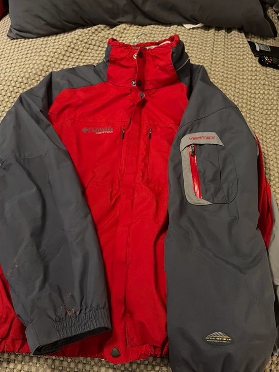 Columbia Other - Columbia Men’s Red and Gray Vertex Ski Jacket
